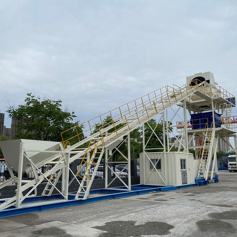 concrete mixing plant price