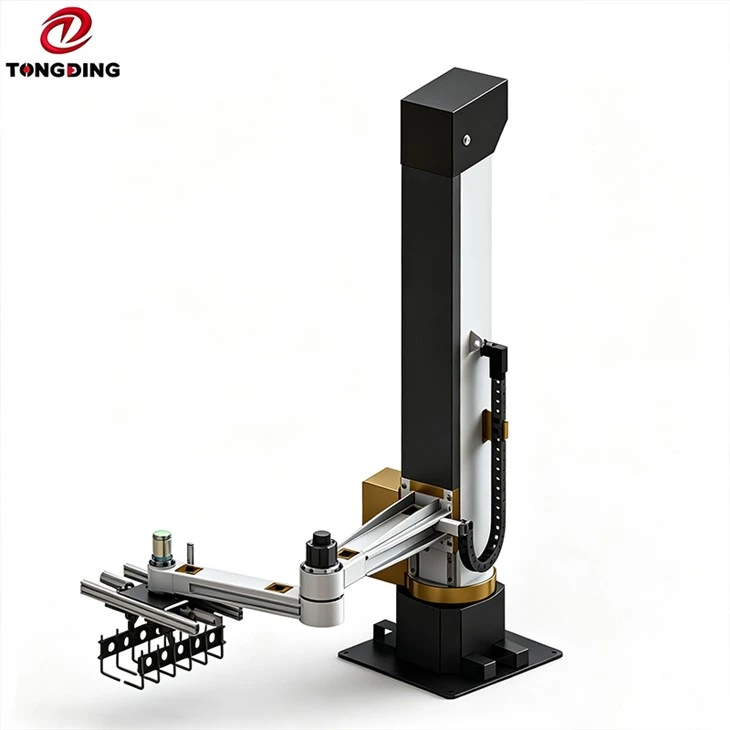Column Pivot Arm Stacker Machine