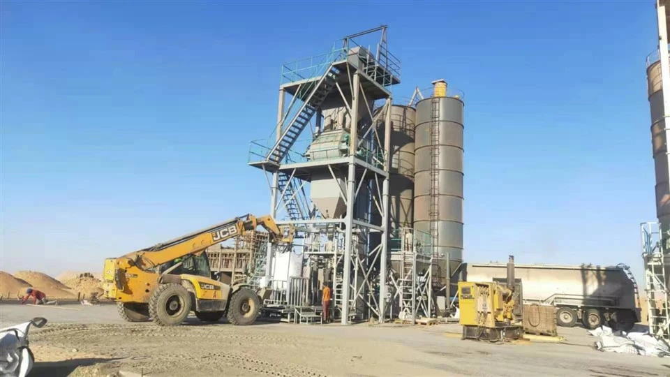 Dry-mix plant in Egypt (1)