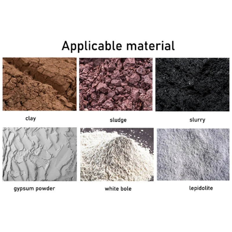 Materials Processed by Single-Drum Dryers