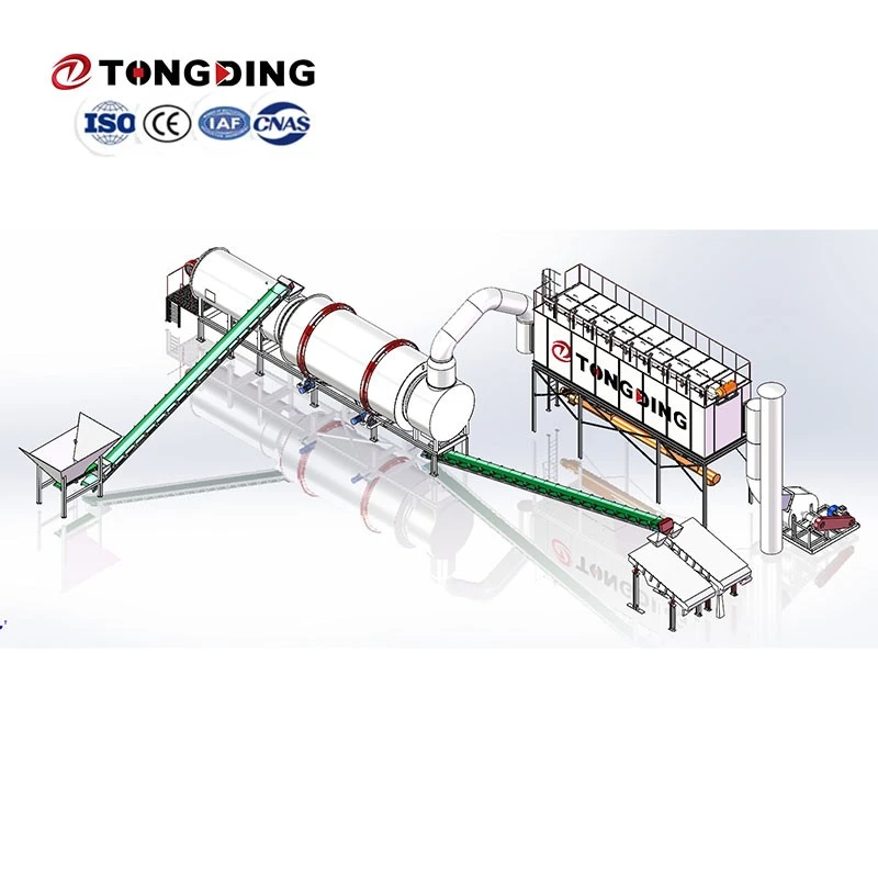 sand dryer plant
