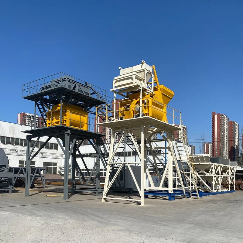 Free‑Foundation Concrete Batching Plant