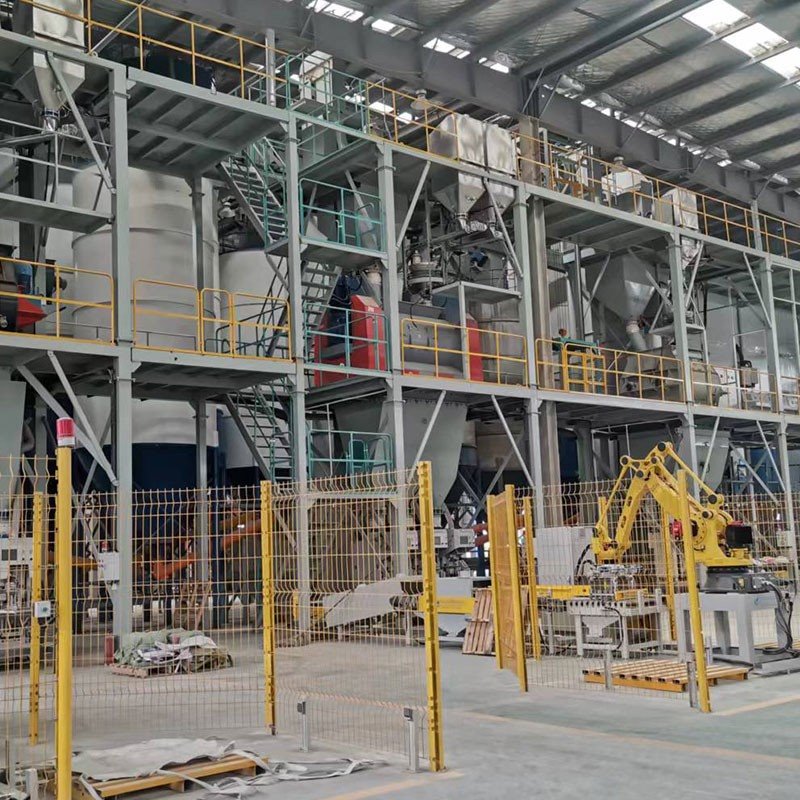 Ploughshare mixer production line (2)