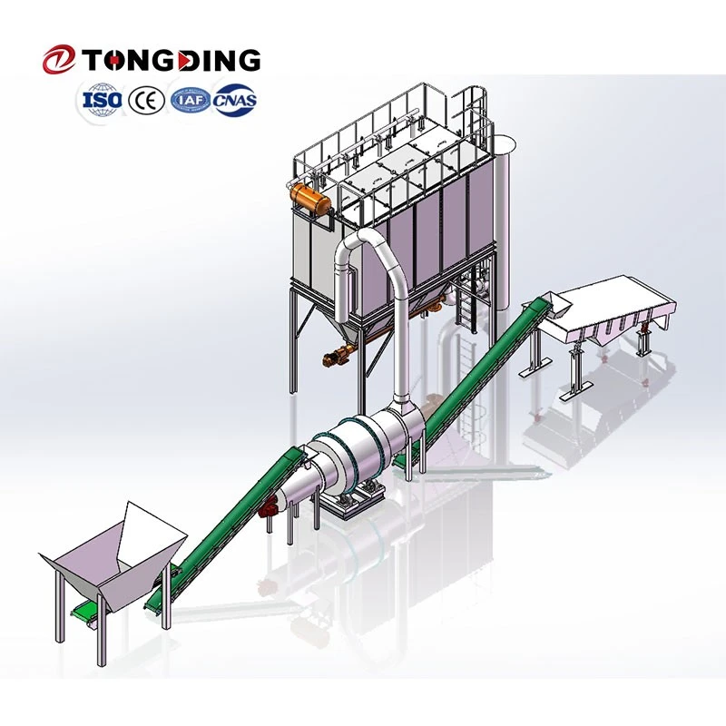 sand dryer plant