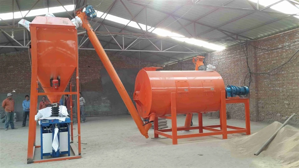 mini3000 dry mortar plant