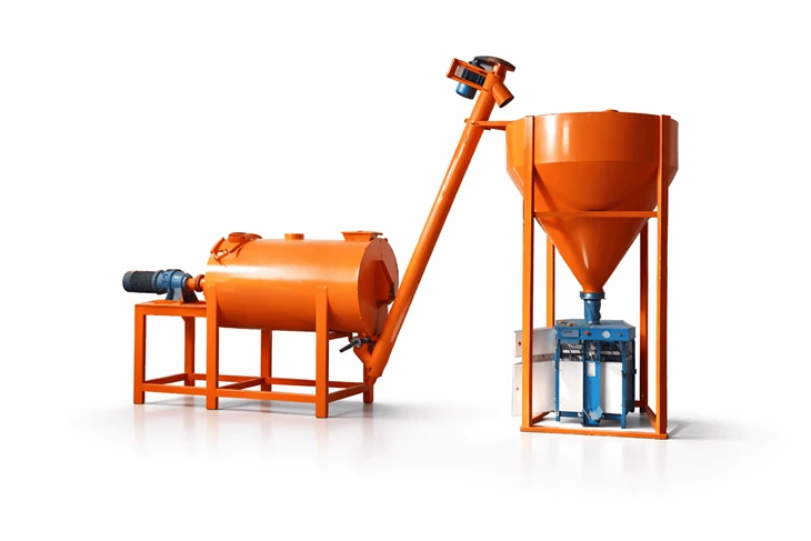 Mini-dry-mortar-machine