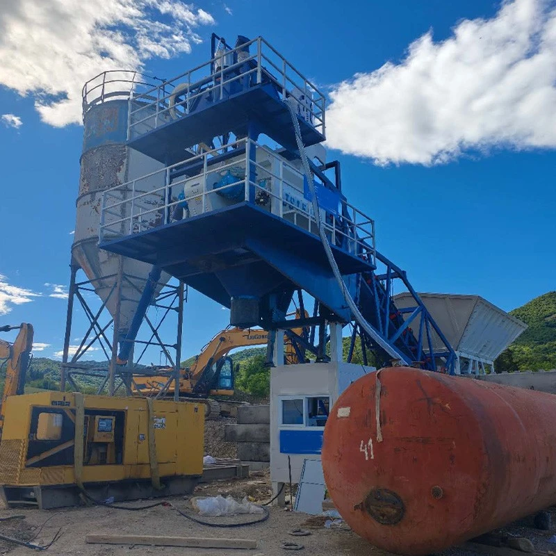 small concrete batching plant