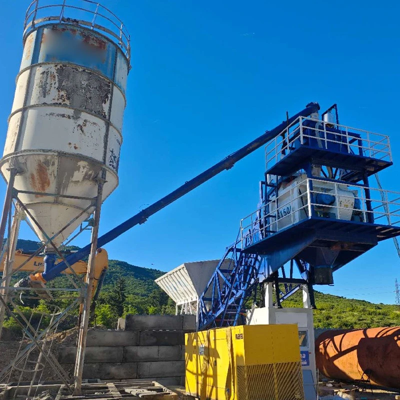 ready mix concrete batching plant