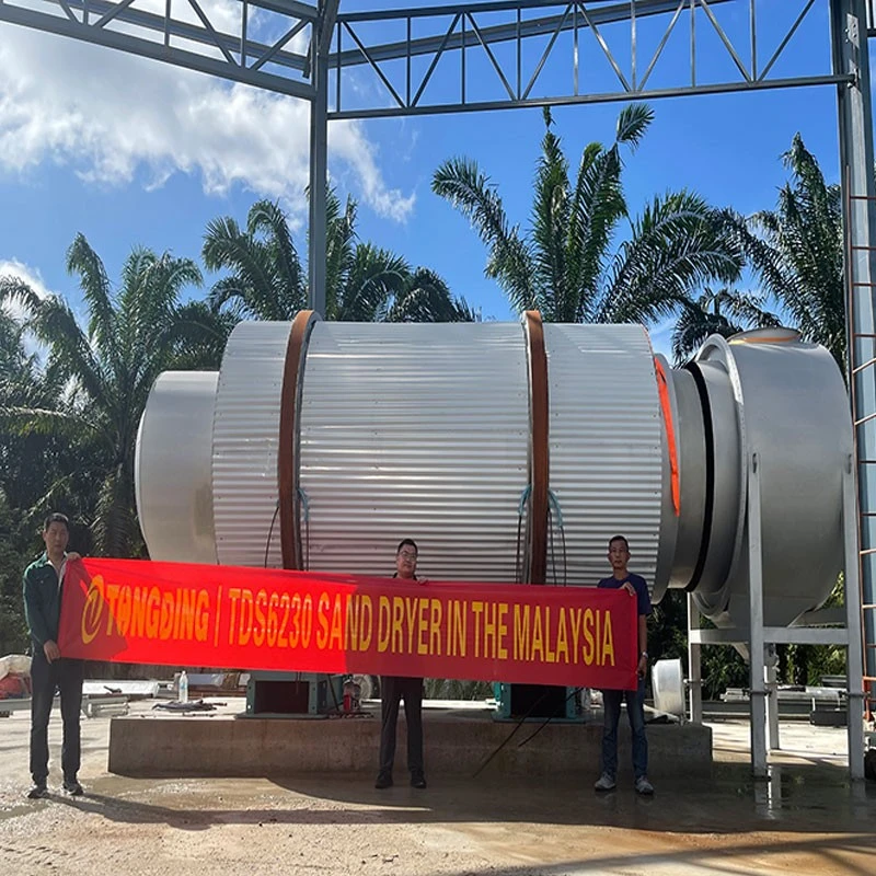 Silica Sand Dryer line