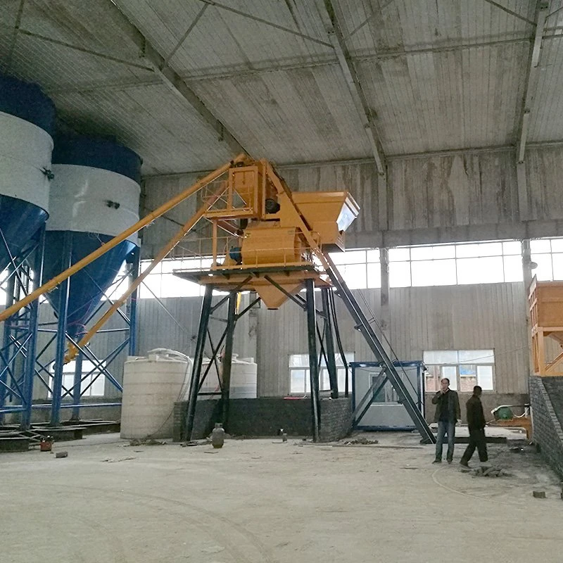 Skip Hoist Concrete Batching Plant