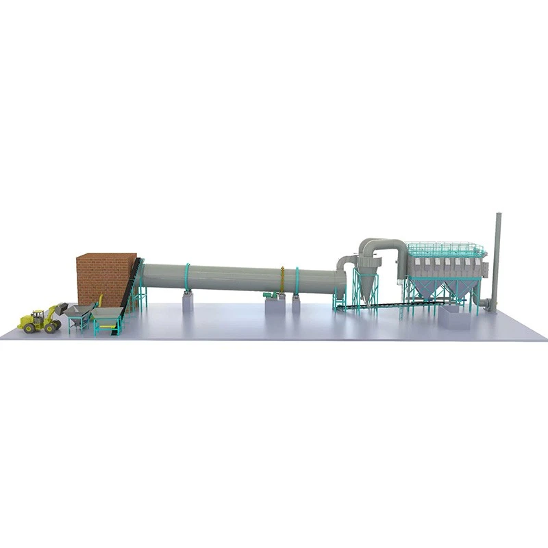 Single drum dryer