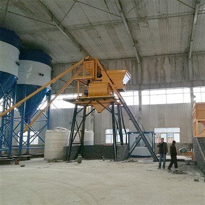 Skip Hoist Concrete Batching Plant