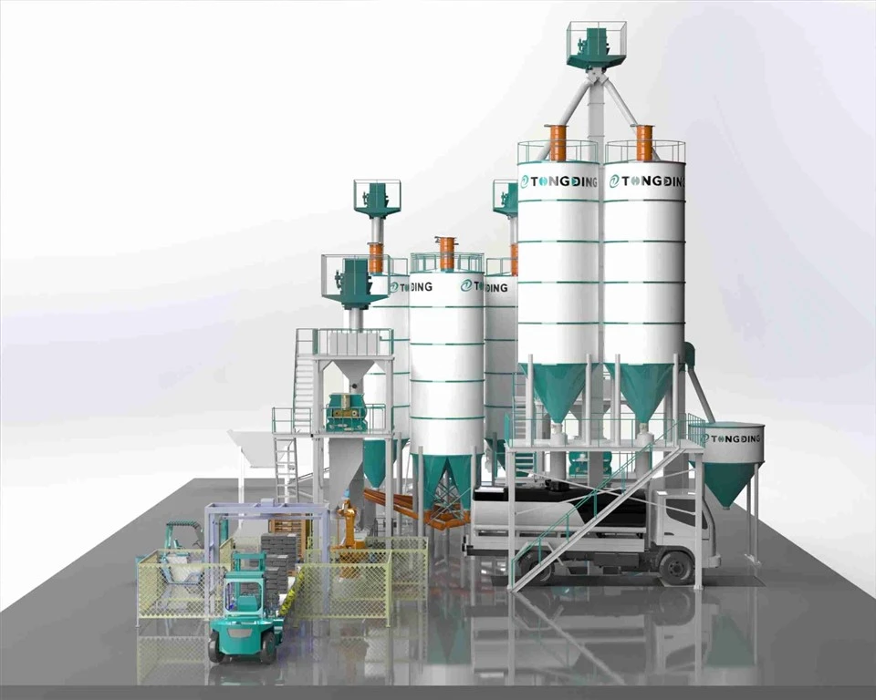 dry mortar plant